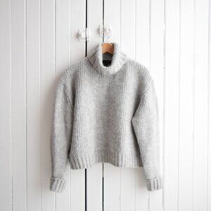 J Crew chunky wool blend sweater